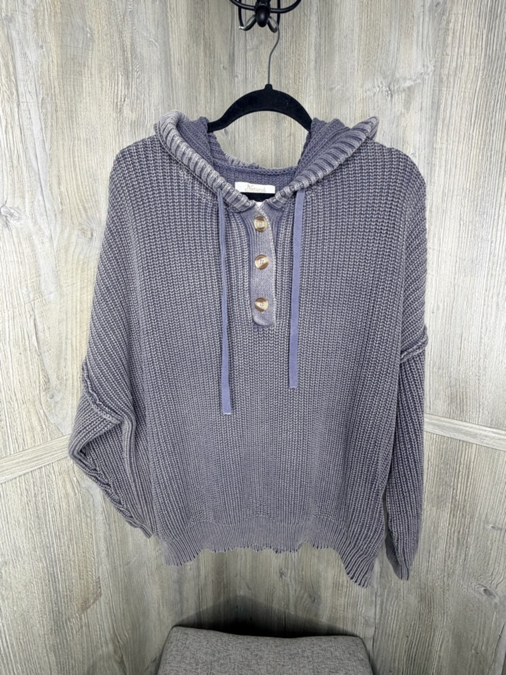 Natural Reflections Cotton Hooded Sweater